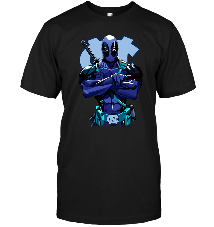 Giants Deadpool North Carolina Tar Heels T-Shirt